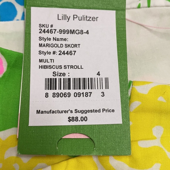 Lilly Pulitzer Skort Size NWT - Picture 7 of 7